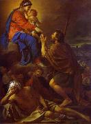Jacques-Louis David Saint Roch Interceding with the Virgin for the Plague Stricken oil painting reproduction